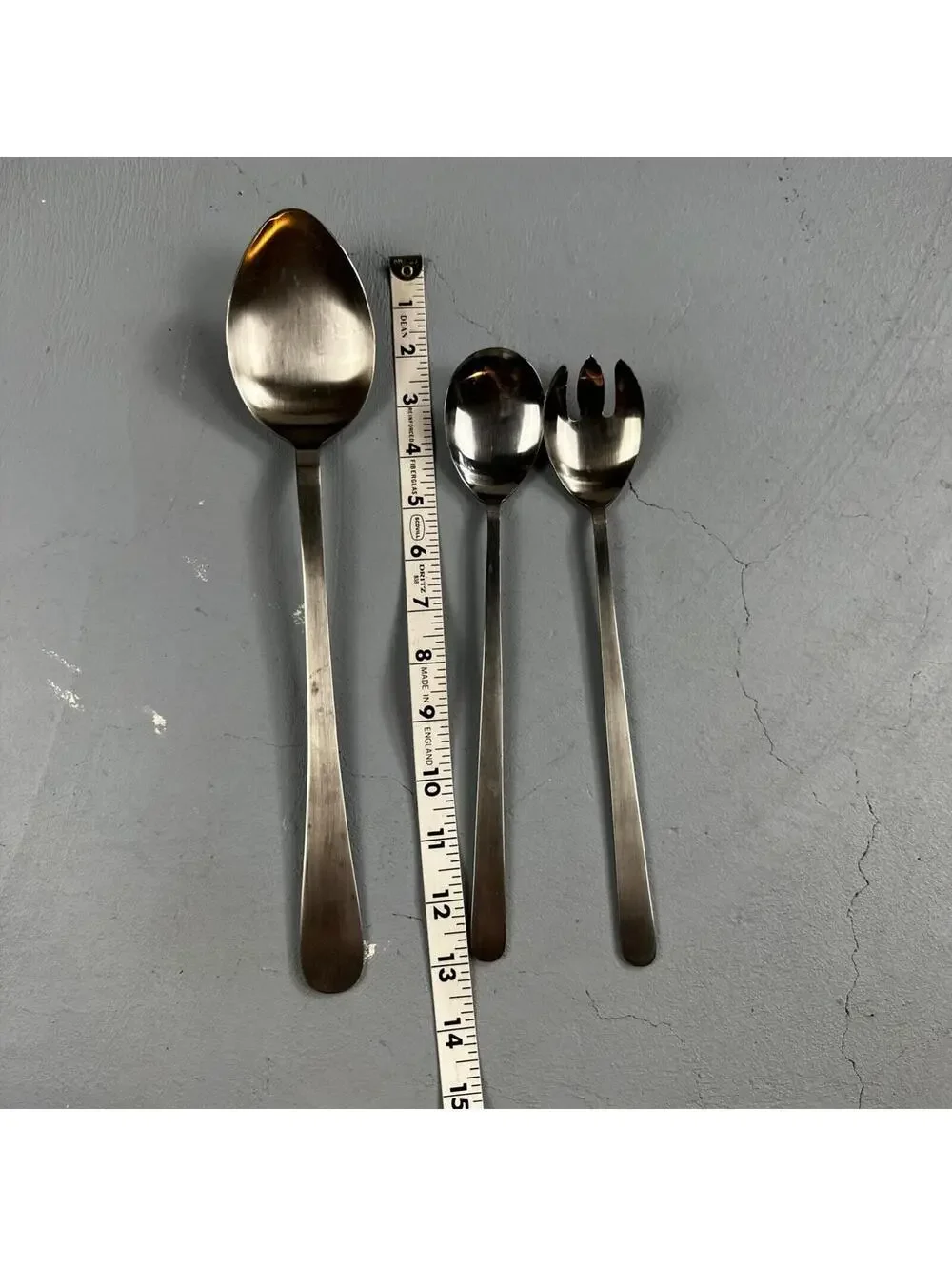 Towle Lauffer  MAGNUM  JAPAN 18/8 Satin Stainless Flatware Lot of 3